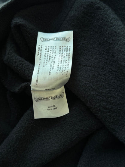 Chrome Hearts Black, White & Pink Deadly Doll Zip Up Hoodie