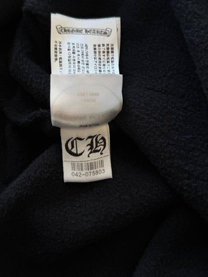 Chrome Hearts Black, White & Pink Deadly Doll Zip Up Hoodie