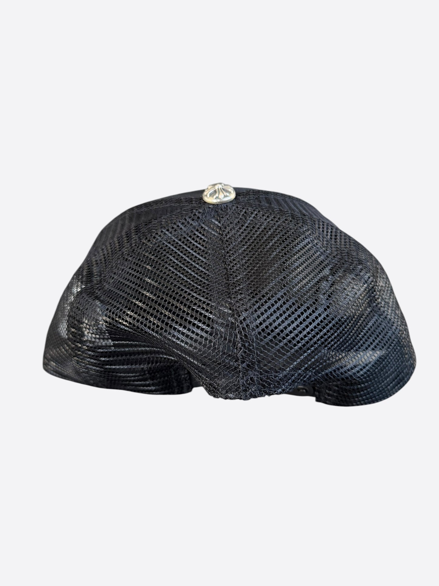 Chrome Hearts Black & White F**K Trucker Hat