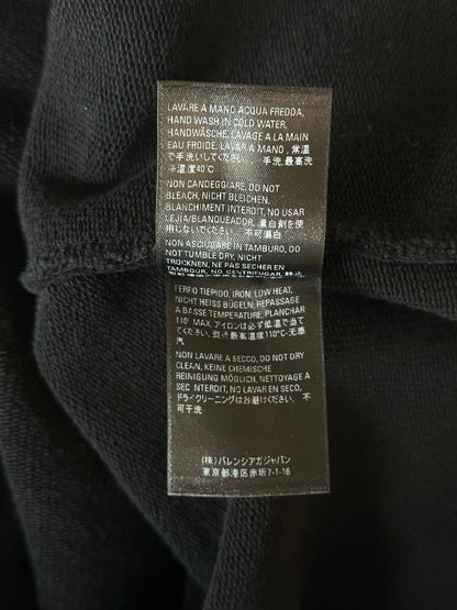 Balenciaga Black, White & Red Gymwear Logo Hoodie