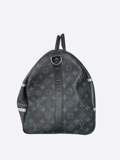 Louis Vuitton Fragment Reflective Monogram Keepall 55