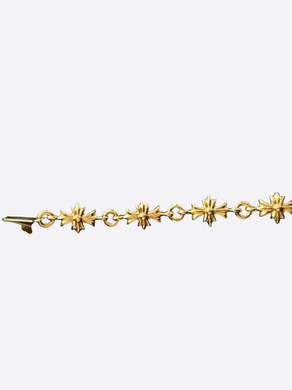 Chrome Hearts 22K Yellow Gold Tiny-E Bracelet