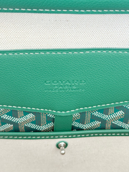 Goyard Green Cisalpin Backpack