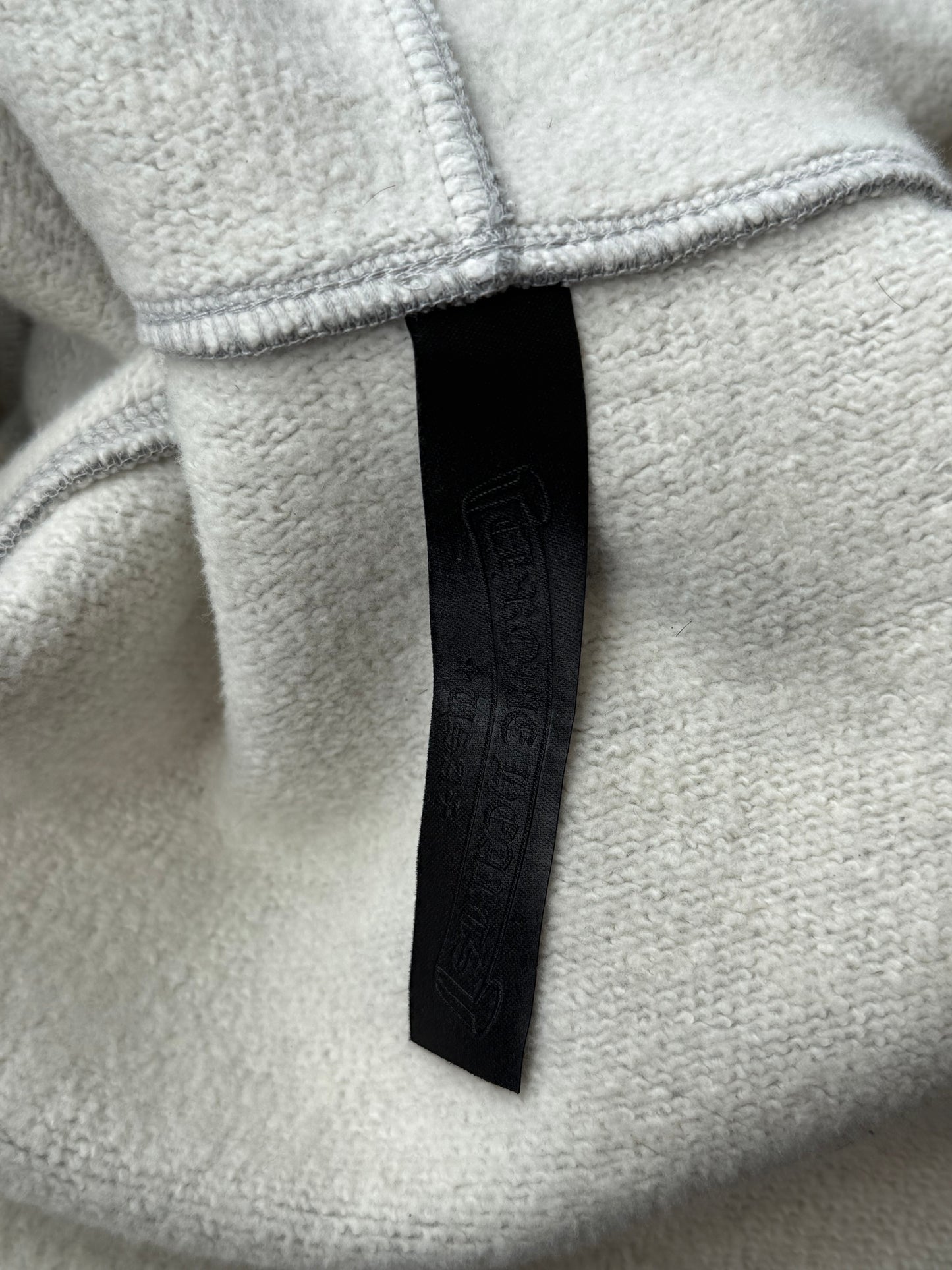 Chrome Hearts Grey & Black Triple Cross Patch Paper Jam Hoodie