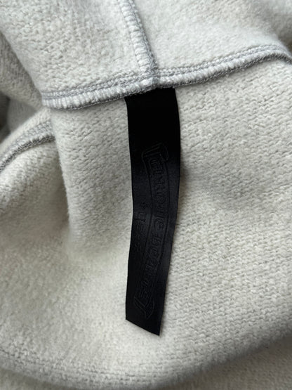Chrome Hearts Grey & Black Triple Cross Patch Paper Jam Hoodie