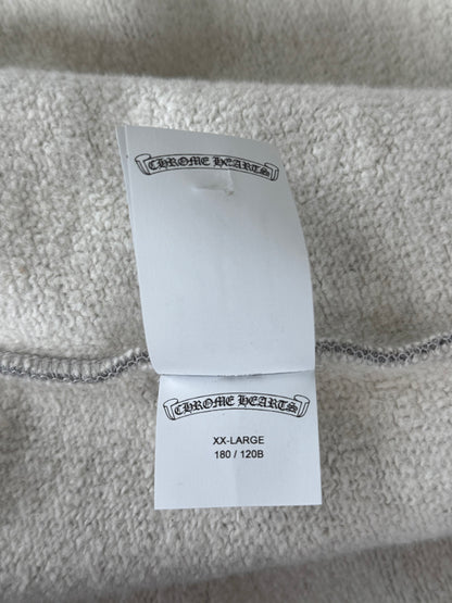 Chrome Hearts Grey & Black Triple Cross Patch Paper Jam Hoodie