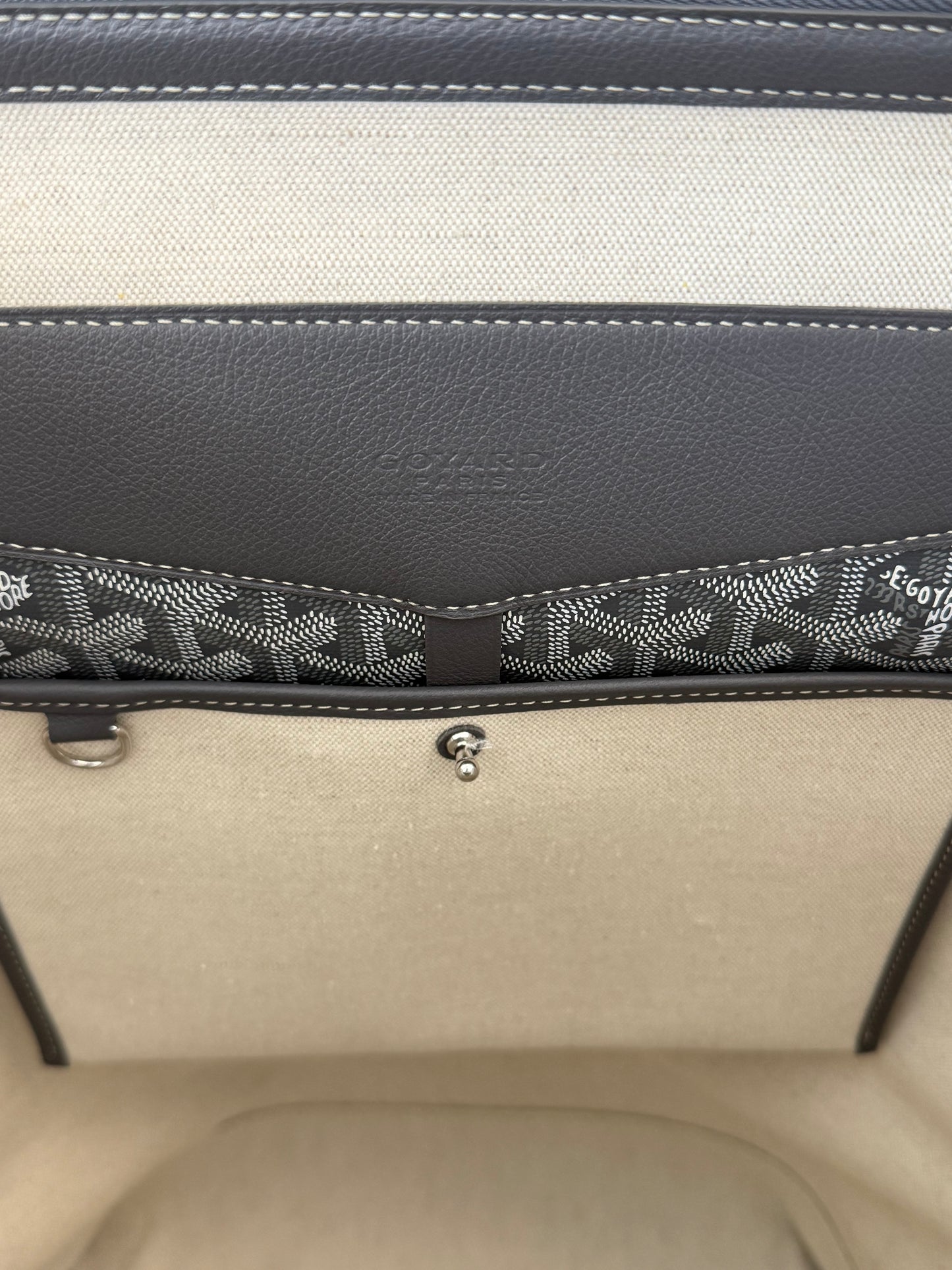 Goyard Grey Cisalpin Backpack