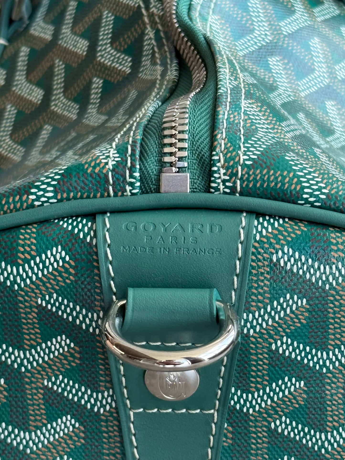 Goyard Green Boston 50 Duffel Bag