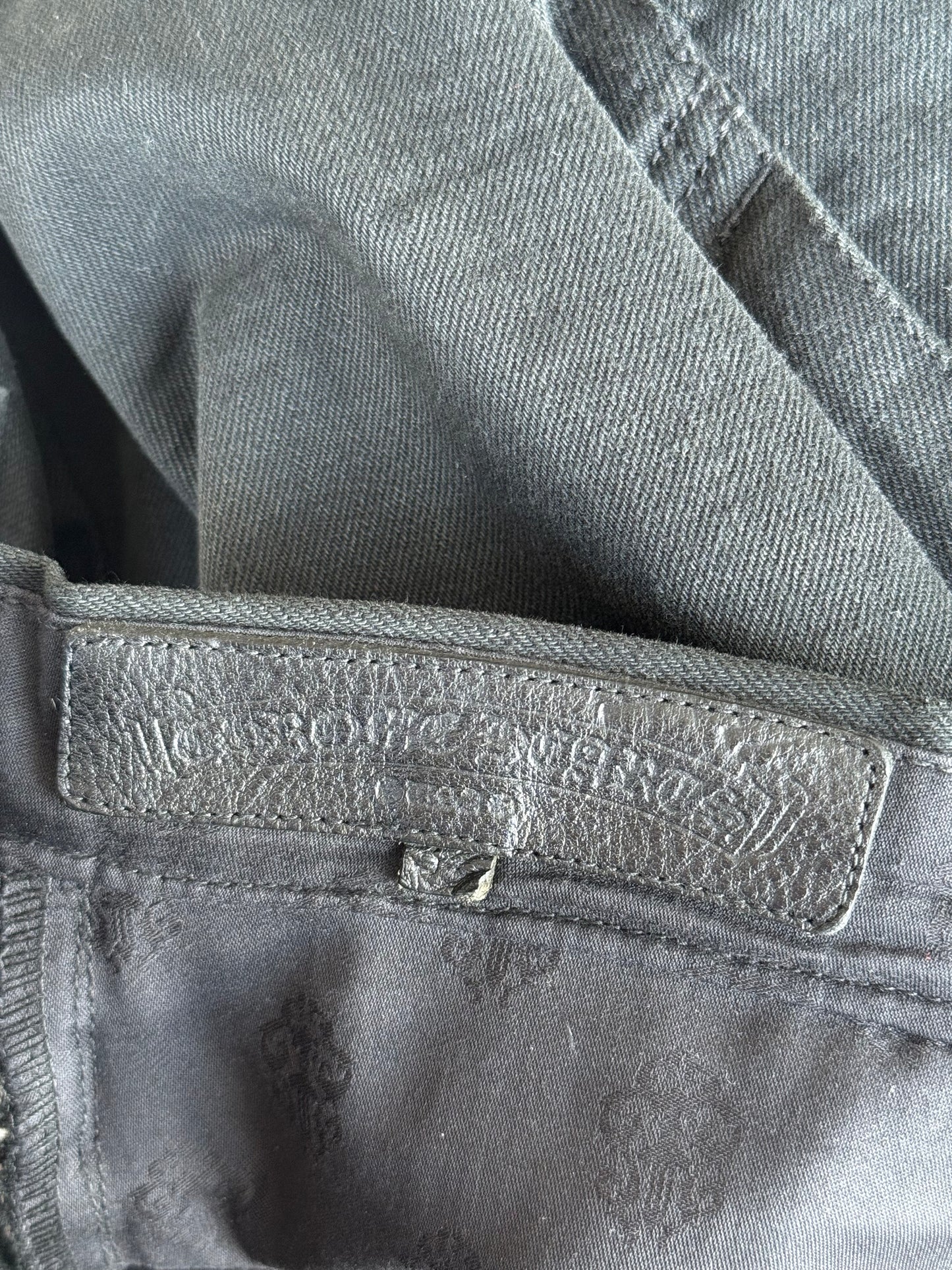 Chrome Hearts Black Denim Jeans