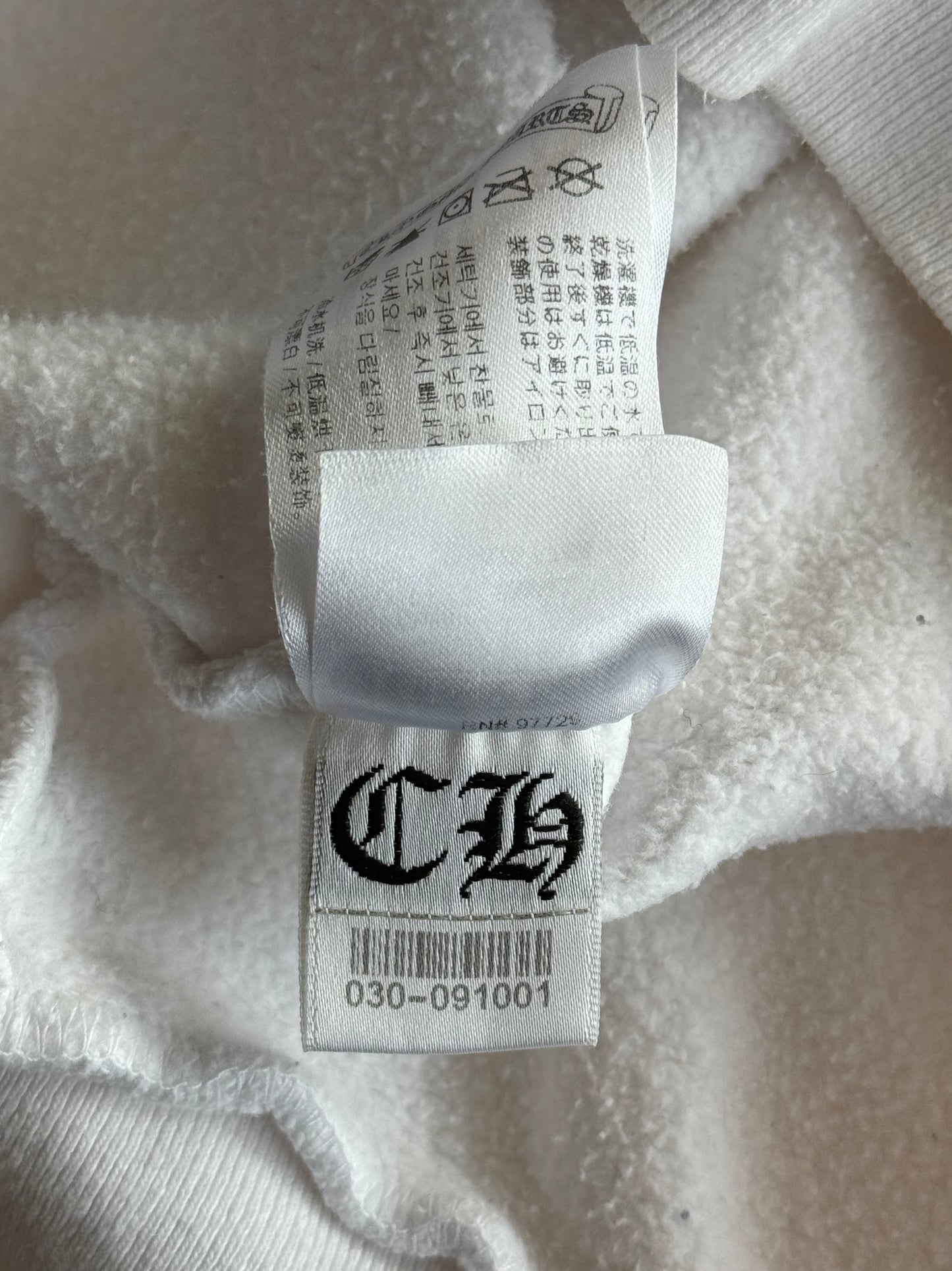 Chrome Hearts White & Pink Deadly Doll Sweater
