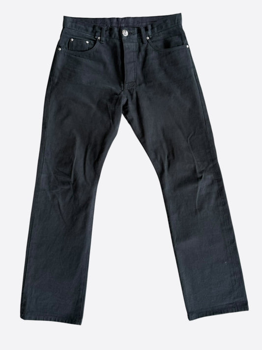 Chrome Hearts Black Denim Jeans