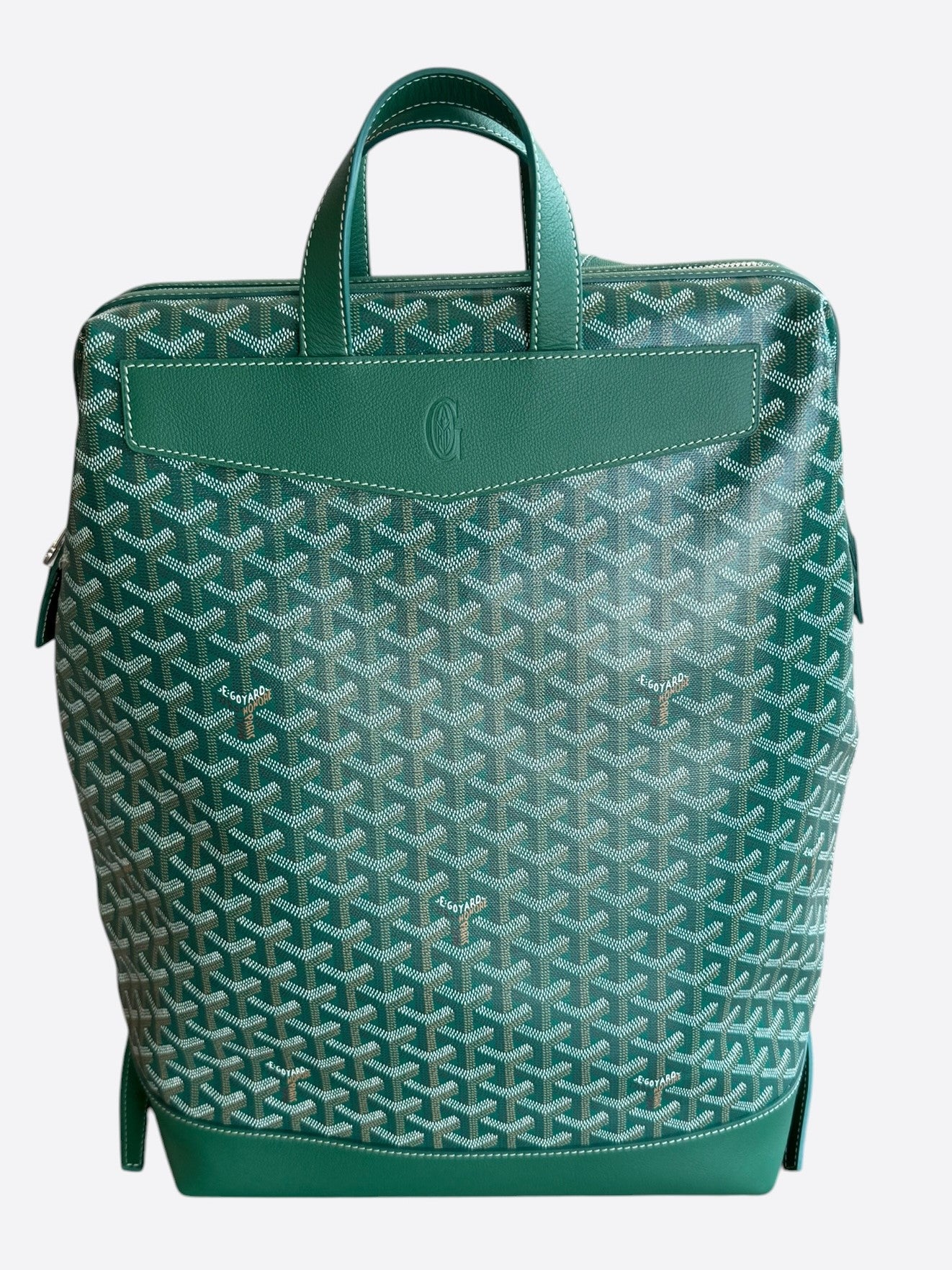 Goyard Green Cisalpin Backpack