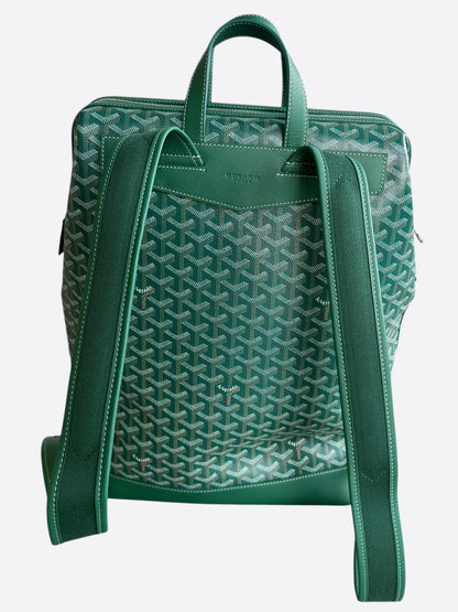 Goyard Green Cisalpin Backpack