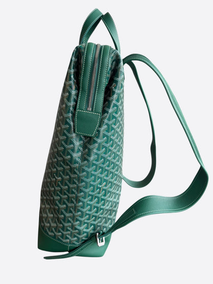 Goyard Green Cisalpin Backpack