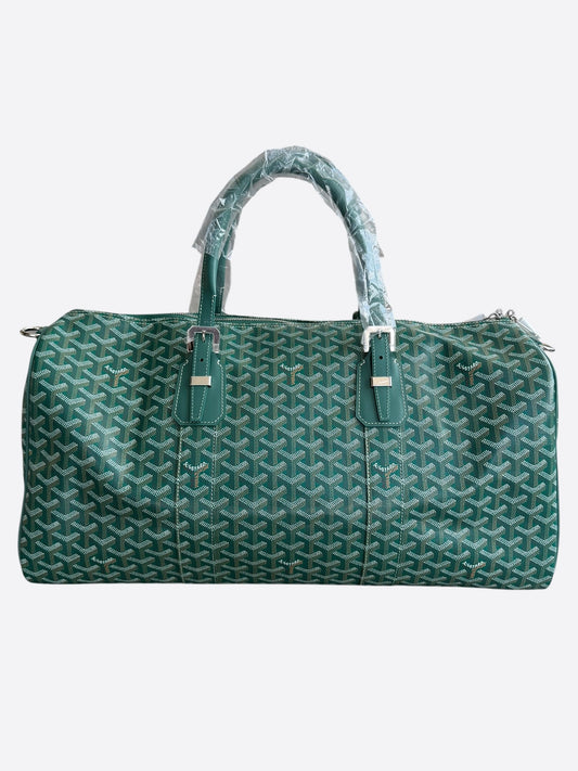 Goyard Green Boston 50 Duffel Bag