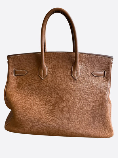 Hermes Gold Togo & Gold Hardware Birkin 35
