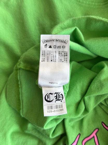 Chrome Hearts Green Sex Records Logo Longsleeve T-Shirt
