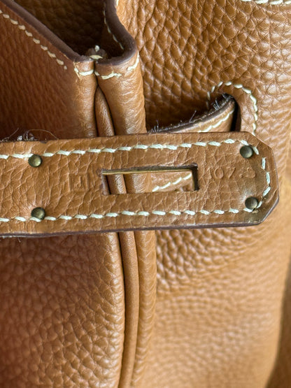 Hermes Gold Togo & Gold Hardware Birkin 35