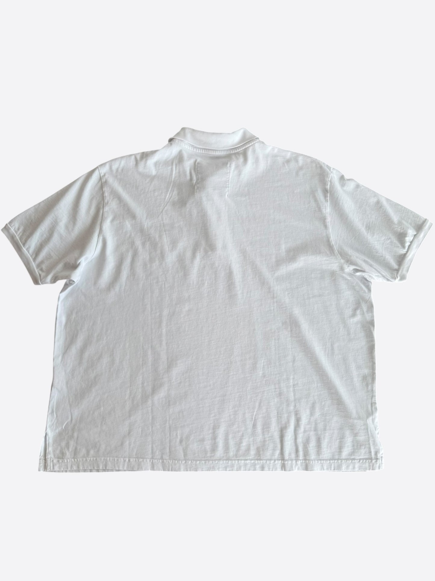 Gallery Dept White Chateau Josue Embroidered Logo Polo T-Shirt
