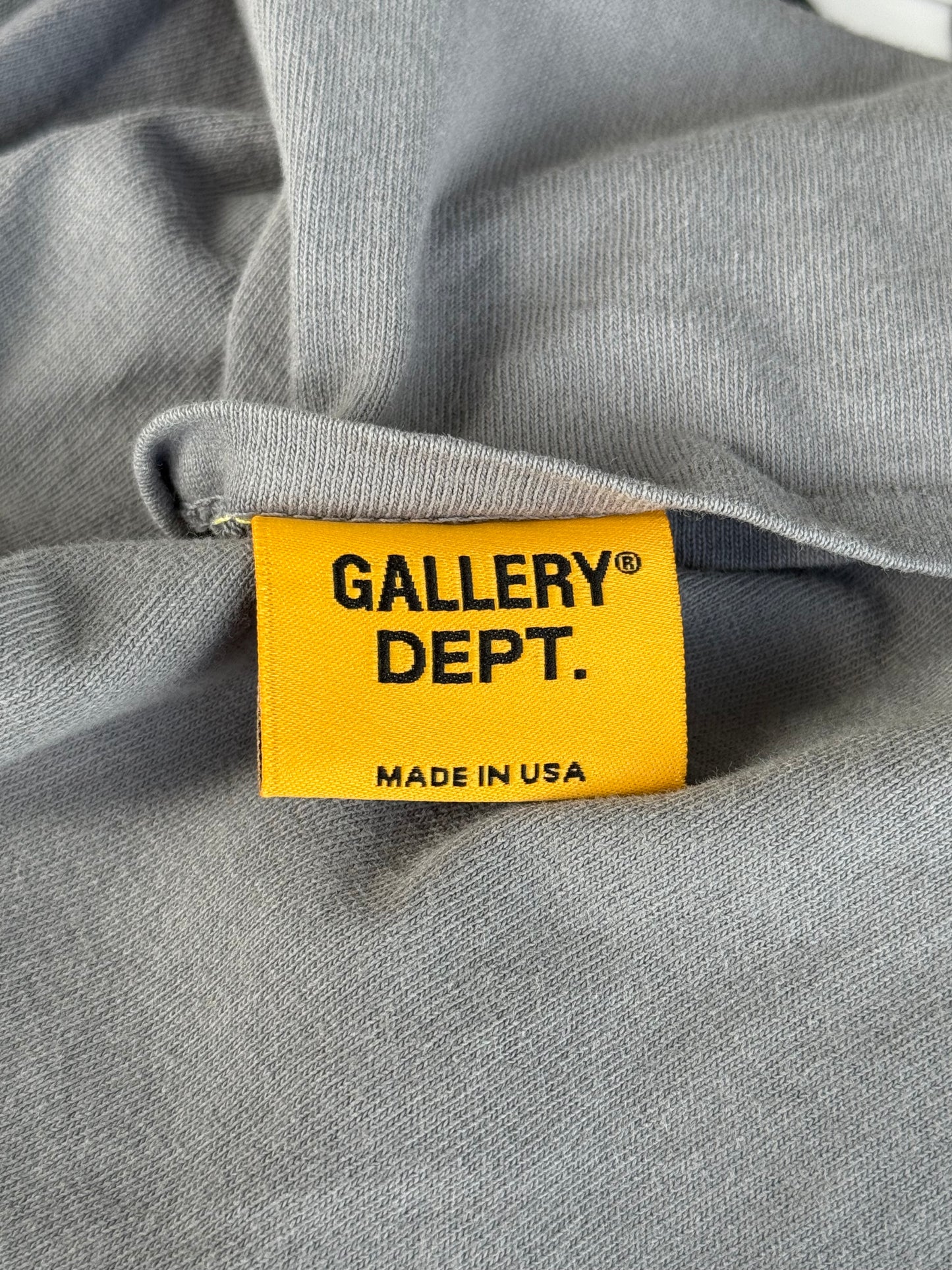 Gallery Dept Grey & Black Professional T-Shirt