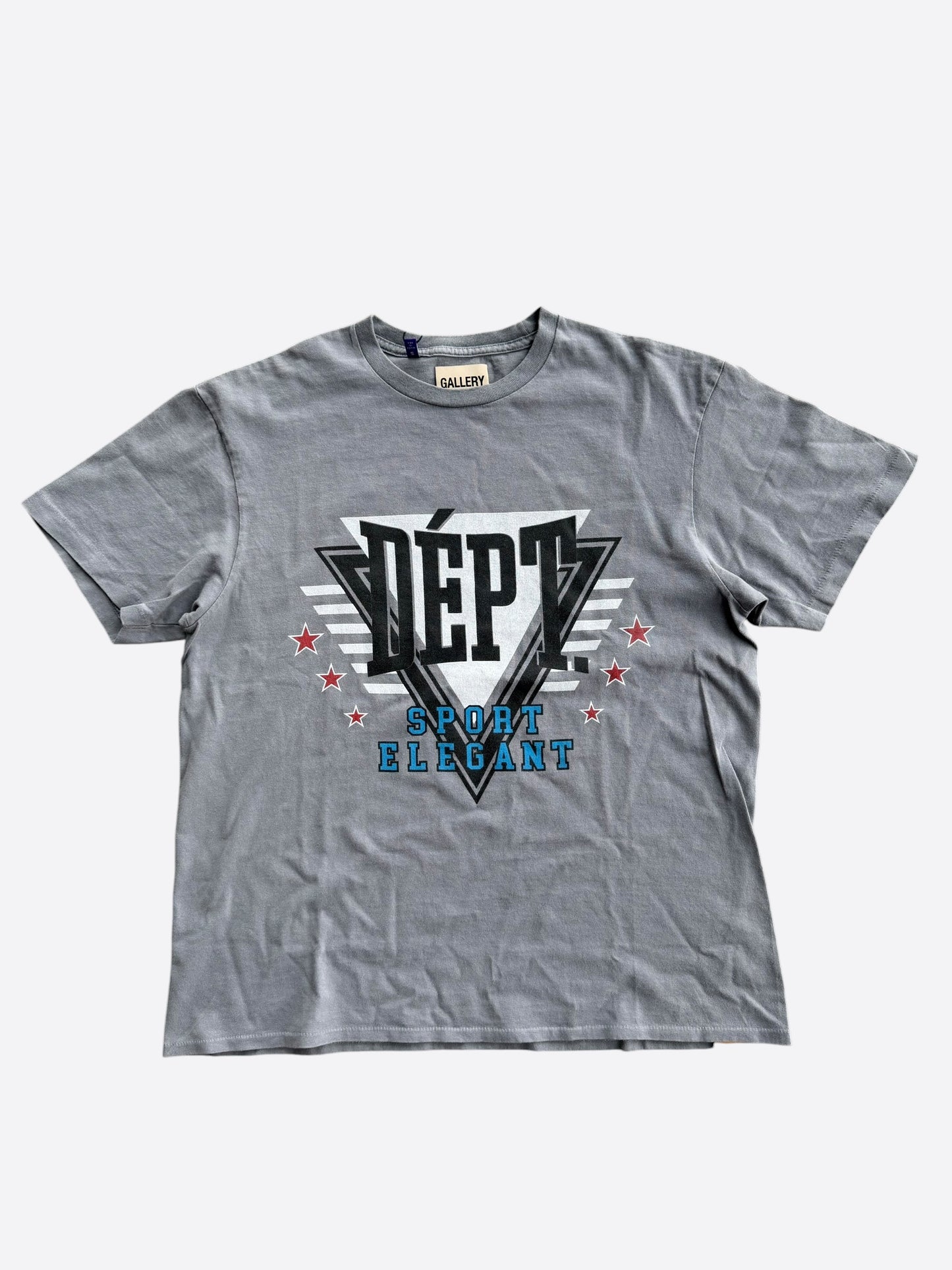 Gallery Dept Grey & Black Professional T-Shirt