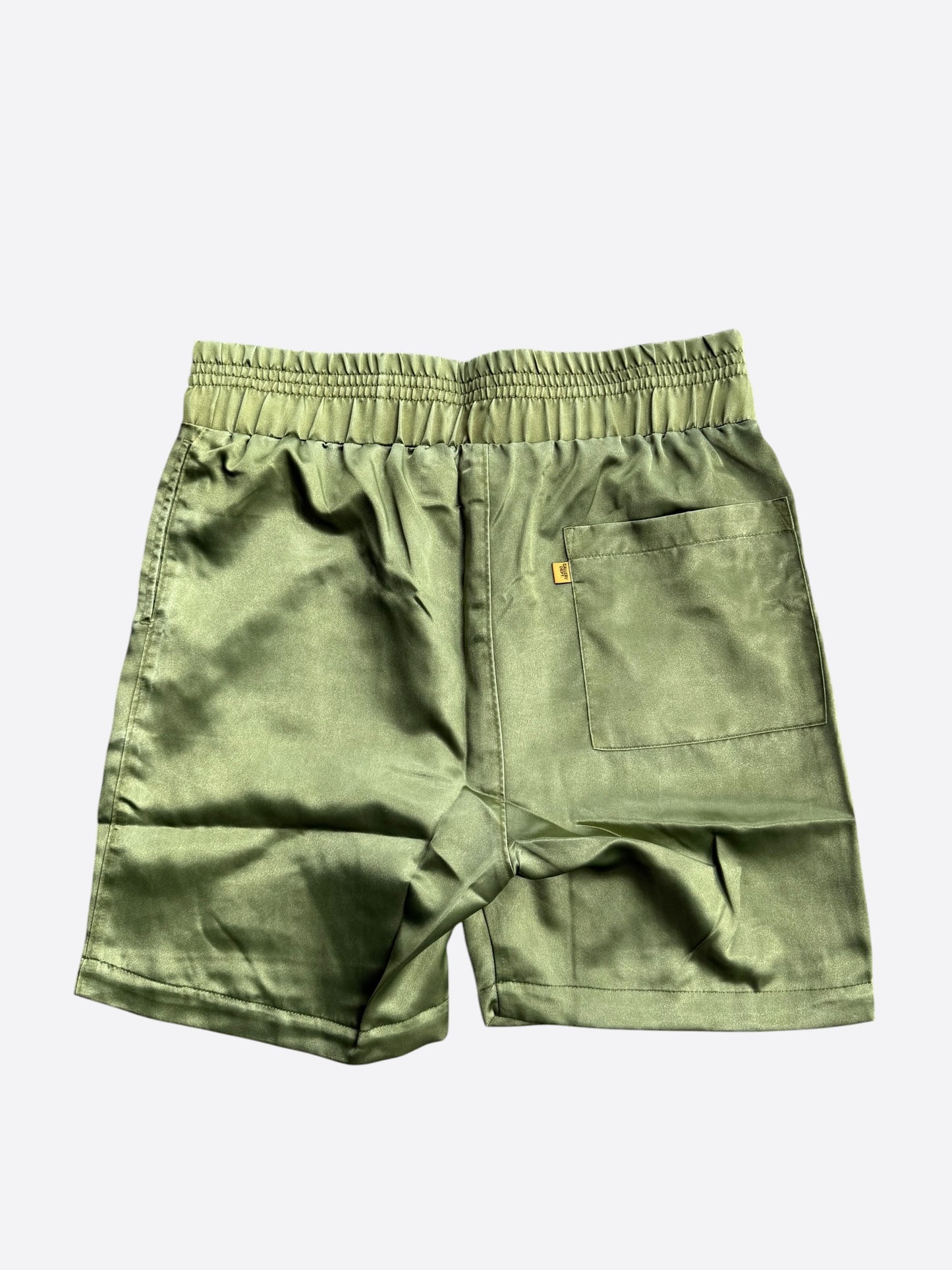Gallery Dept Green & Black Jacky Boxing Logo Shorts