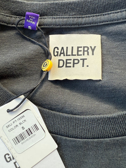 Gallery Dept Black Palette Glitter Logo T-Shirt