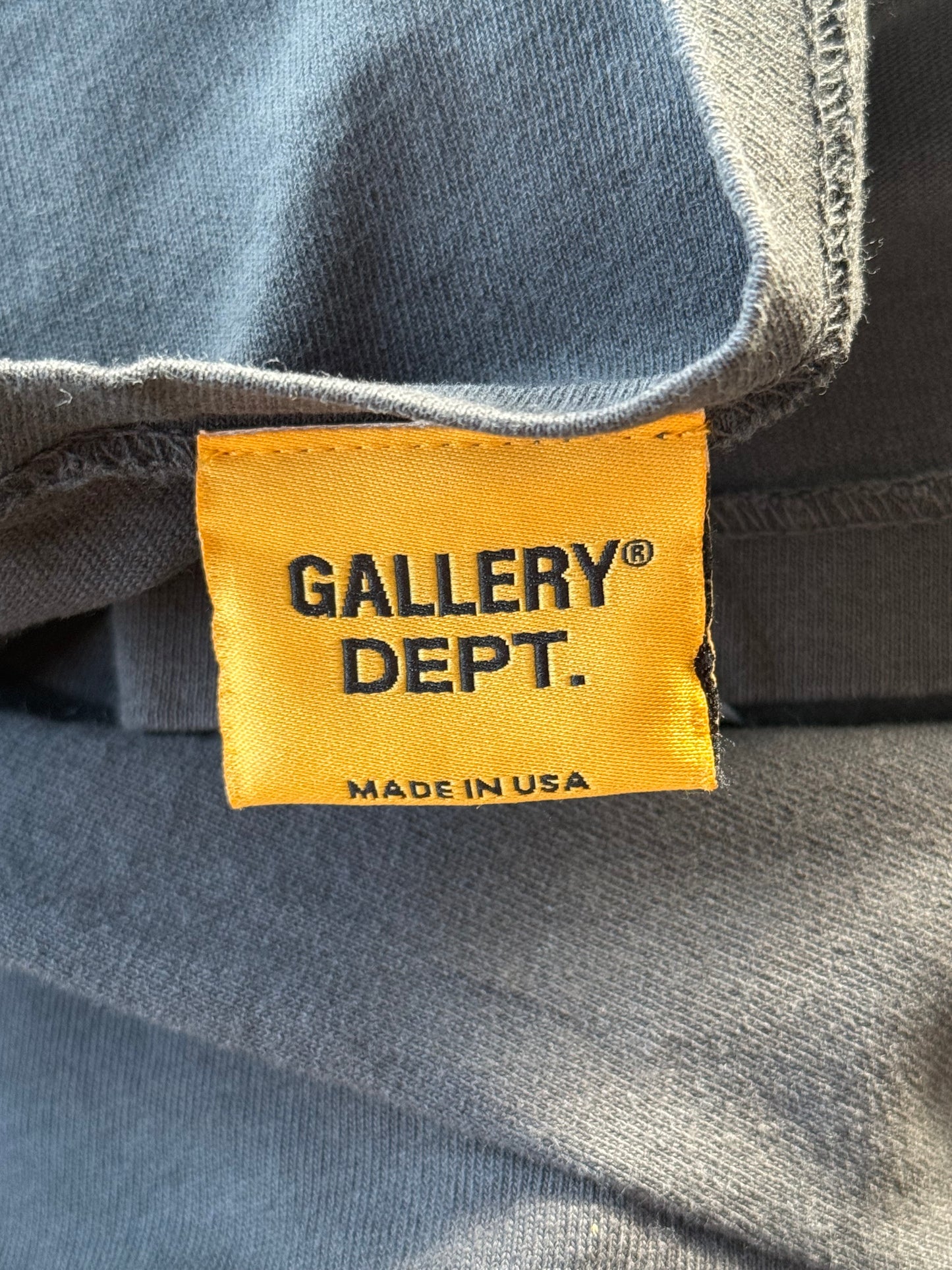 Gallery Dept Black Palette Glitter Logo T-Shirt