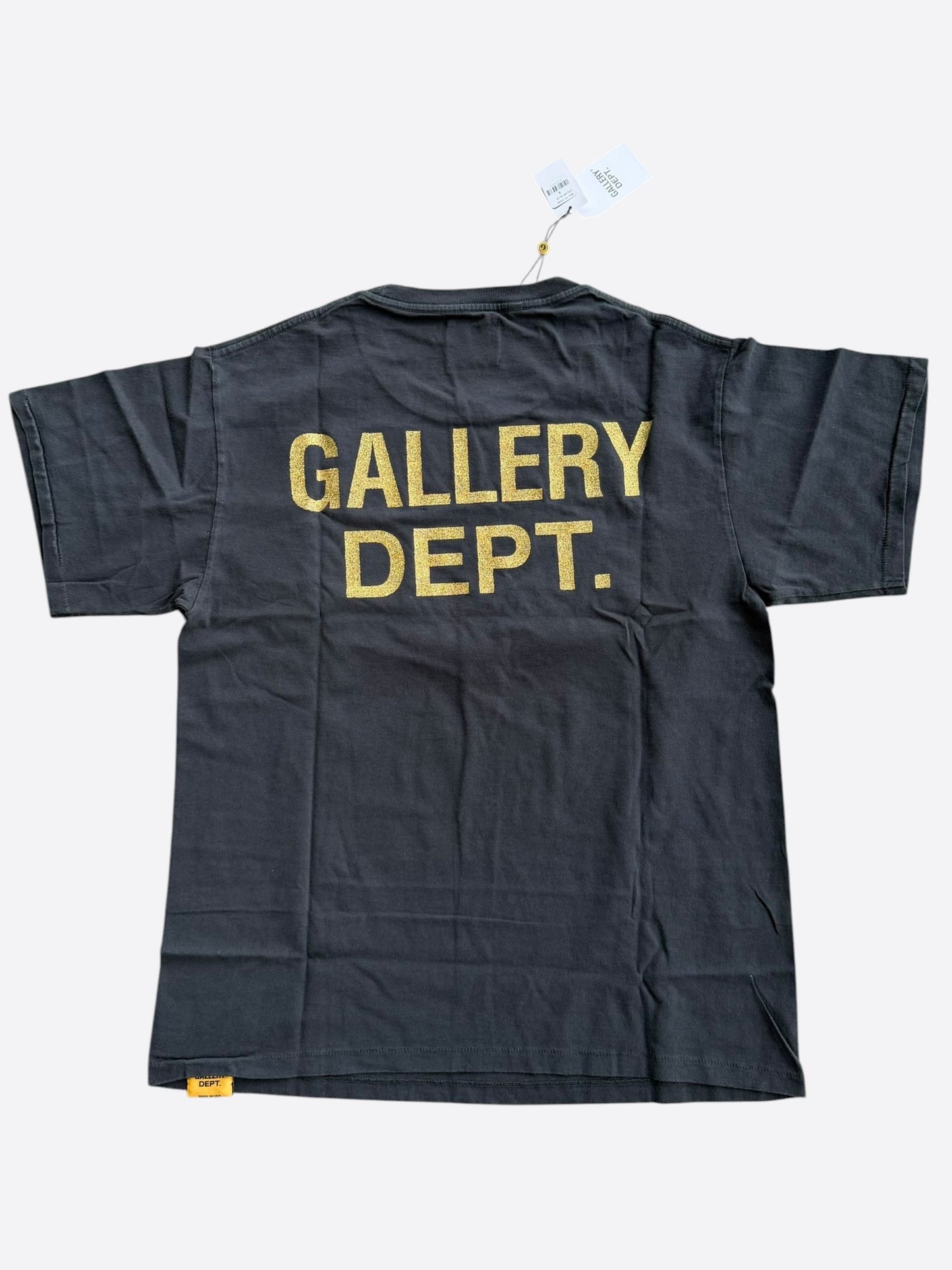 Gallery Dept Black Palette Glitter Logo T-Shirt
