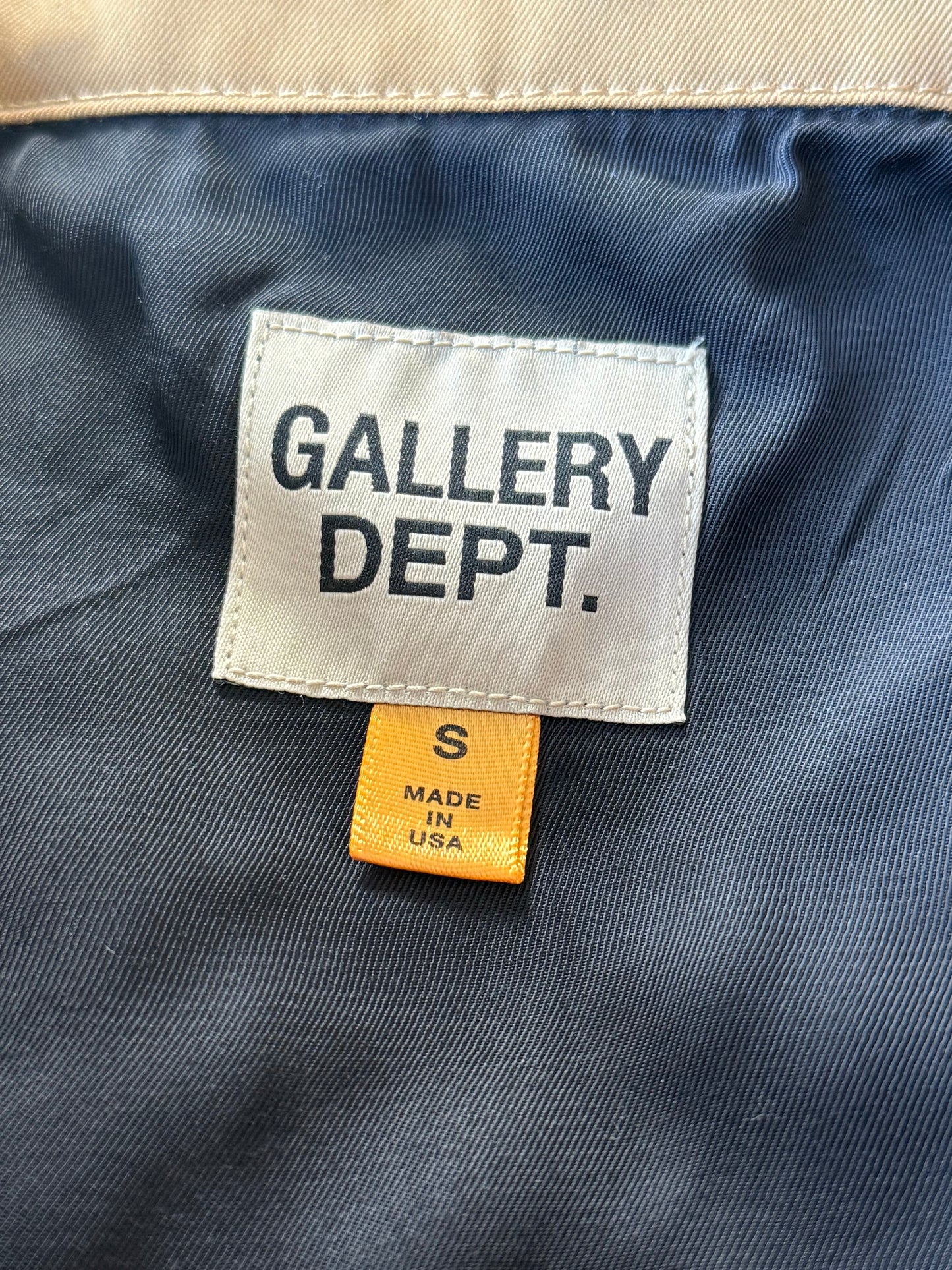 Gallery Dept Brown & Black Logo Montecito Jacket