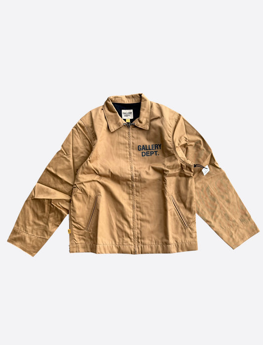 Gallery Dept Brown & Black Logo Montecito Jacket