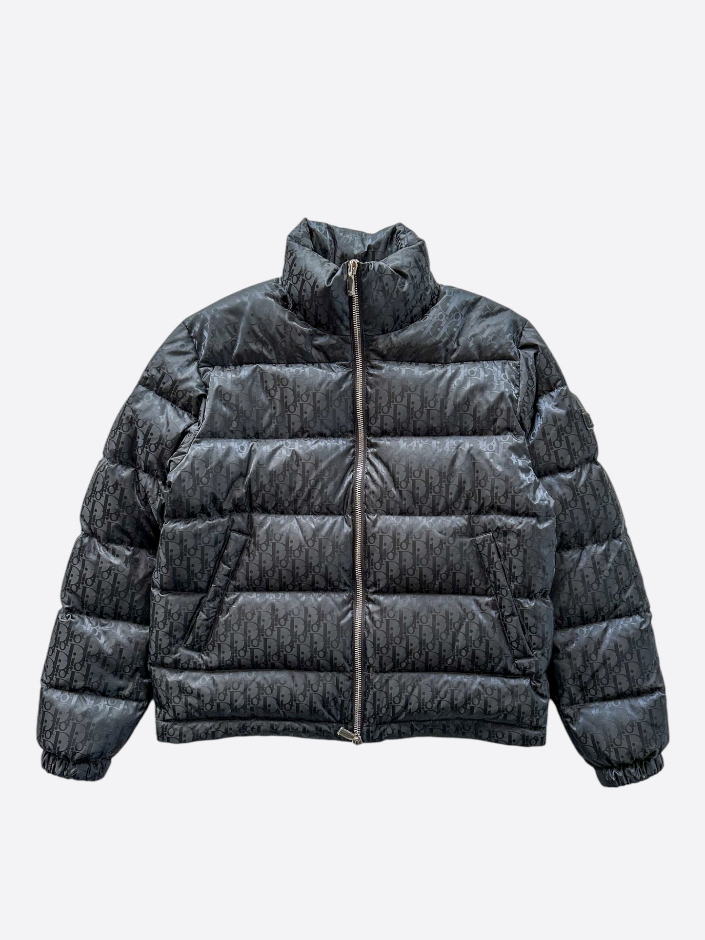 Dior Black Oblique Puffer Jacket