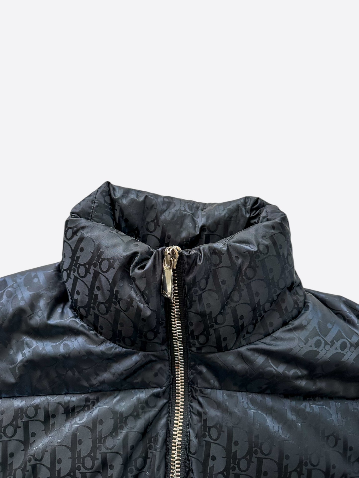 Dior Black Oblique Puffer Jacket