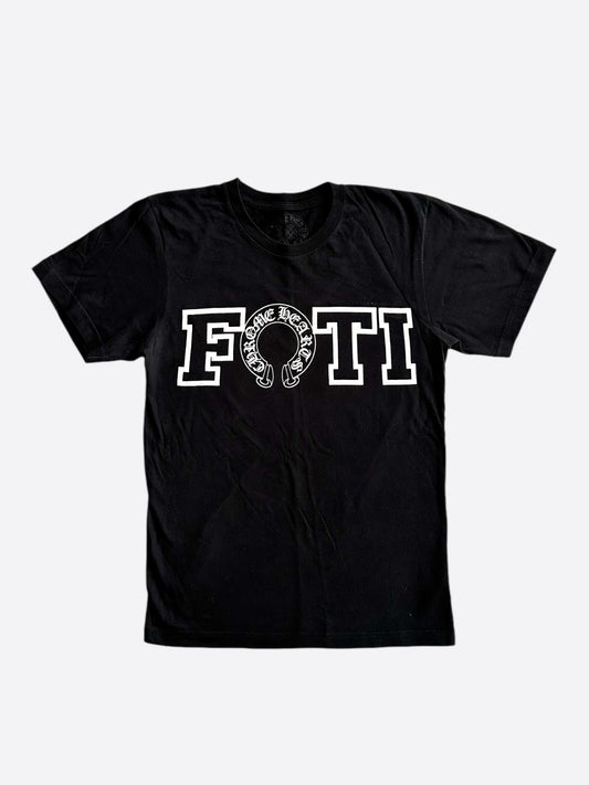 Chrome Hearts Black & White Foti T-Shirt