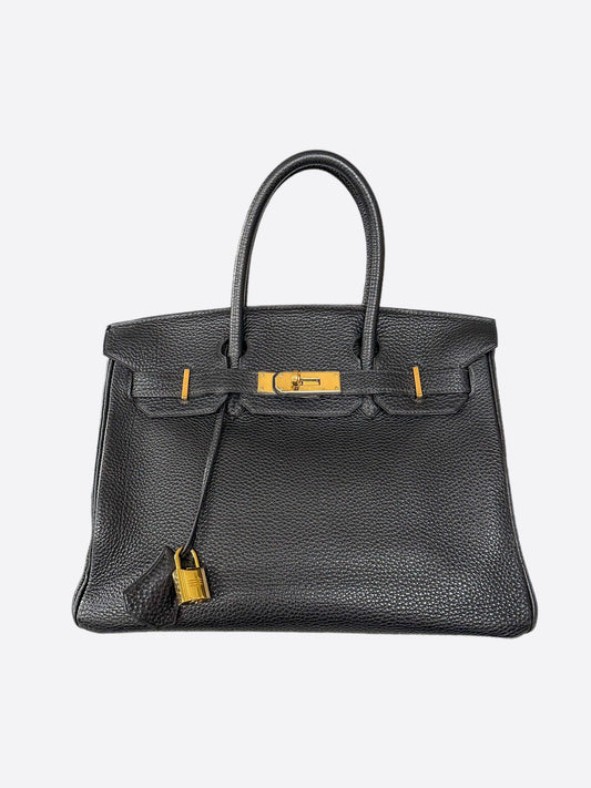 Hermes Black Togo Birkin 30