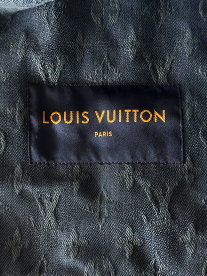 Louis Vuitton Blue Monogram Denim Jacket