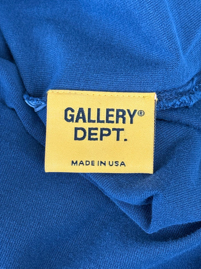 Gallery Dept Navy & Yellow Logo Polo T-Shirt