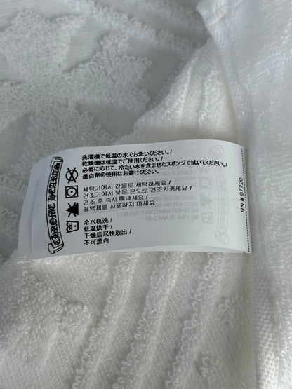 Chrome Hearts White Cross Jacquard Towel