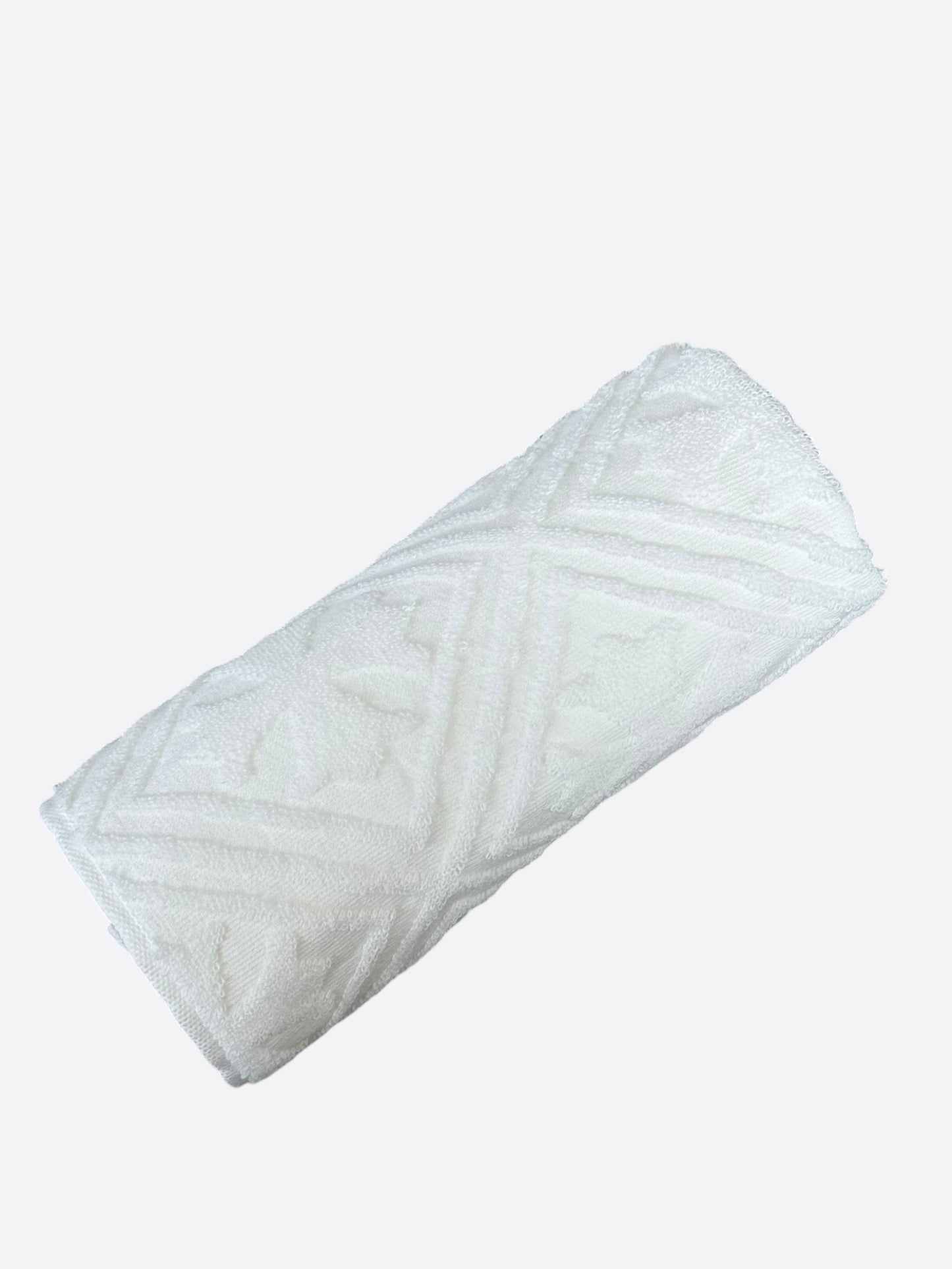 Chrome Hearts White Cross Jacquard Towel