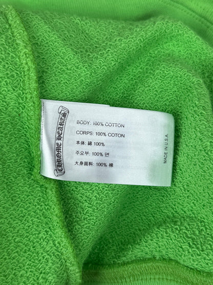 Chrome Hearts Green Sex Records Logo Hoodie