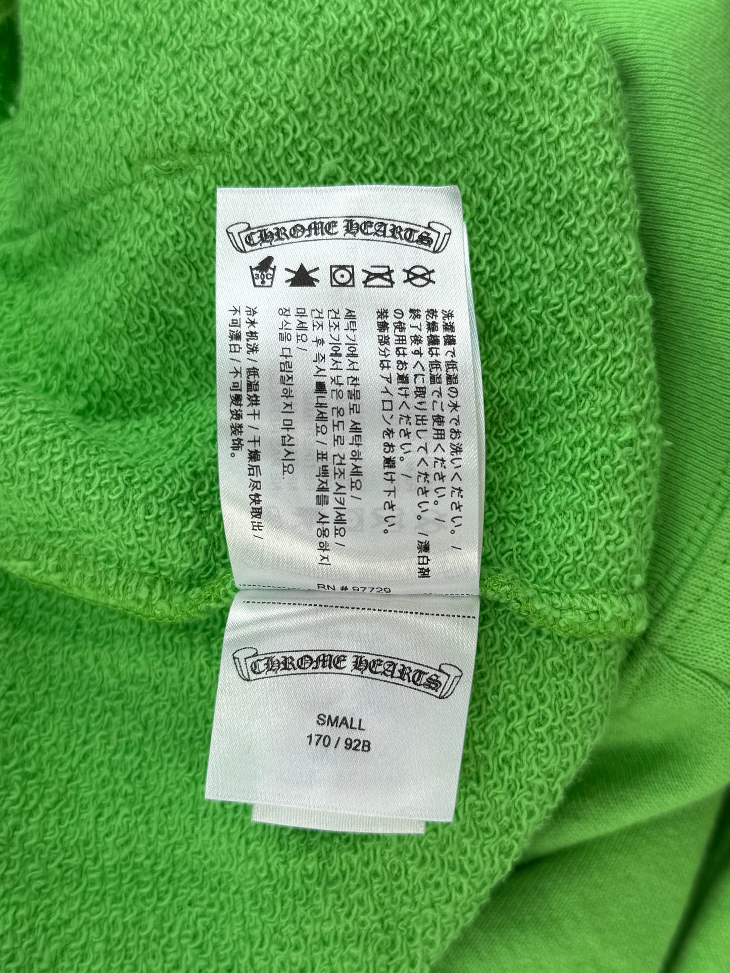 Chrome Hearts Green Sex Records Logo Hoodie