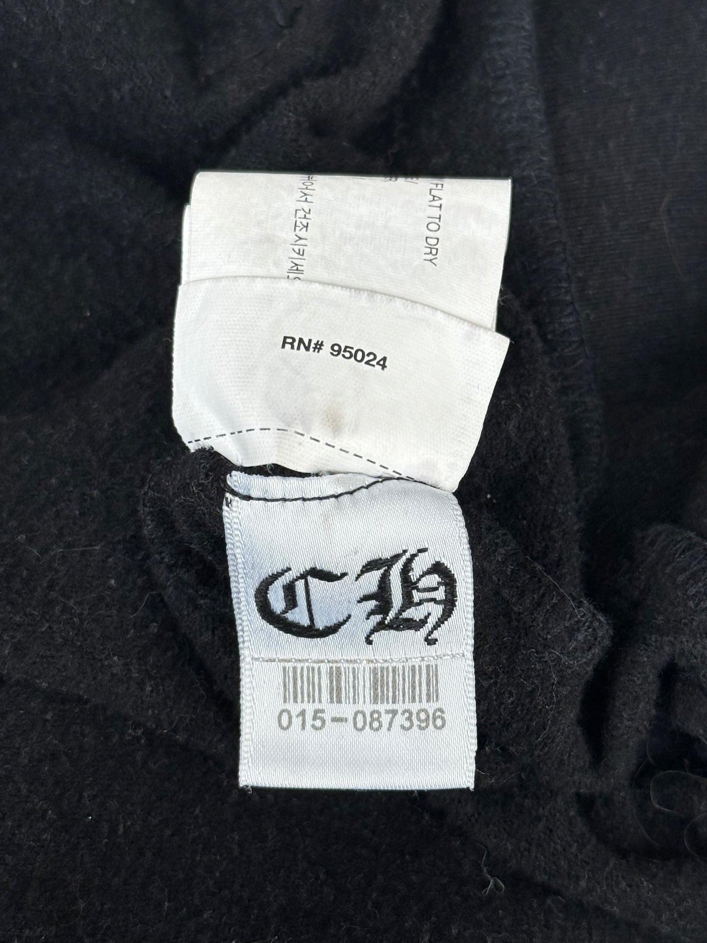 Chrome Hearts Matty Boy Black Defiance Attitude Graphic Zip Up Hoodie