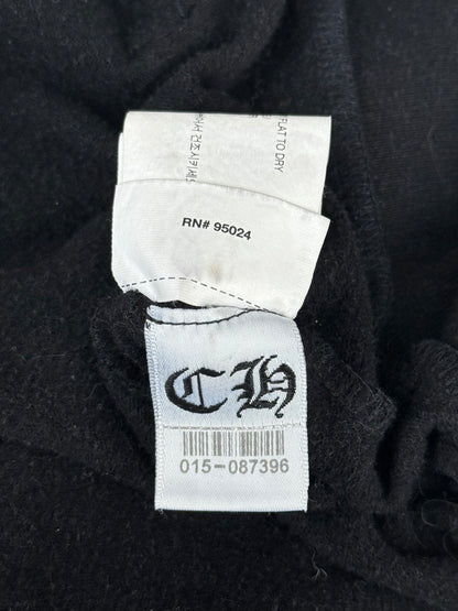 Chrome Hearts Matty Boy Black Defiance Attitude Graphic Zip Up Hoodie
