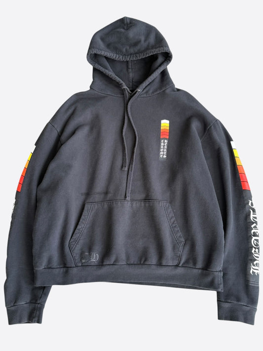 Chrome Hearts Black Racing Stripes Hoodie