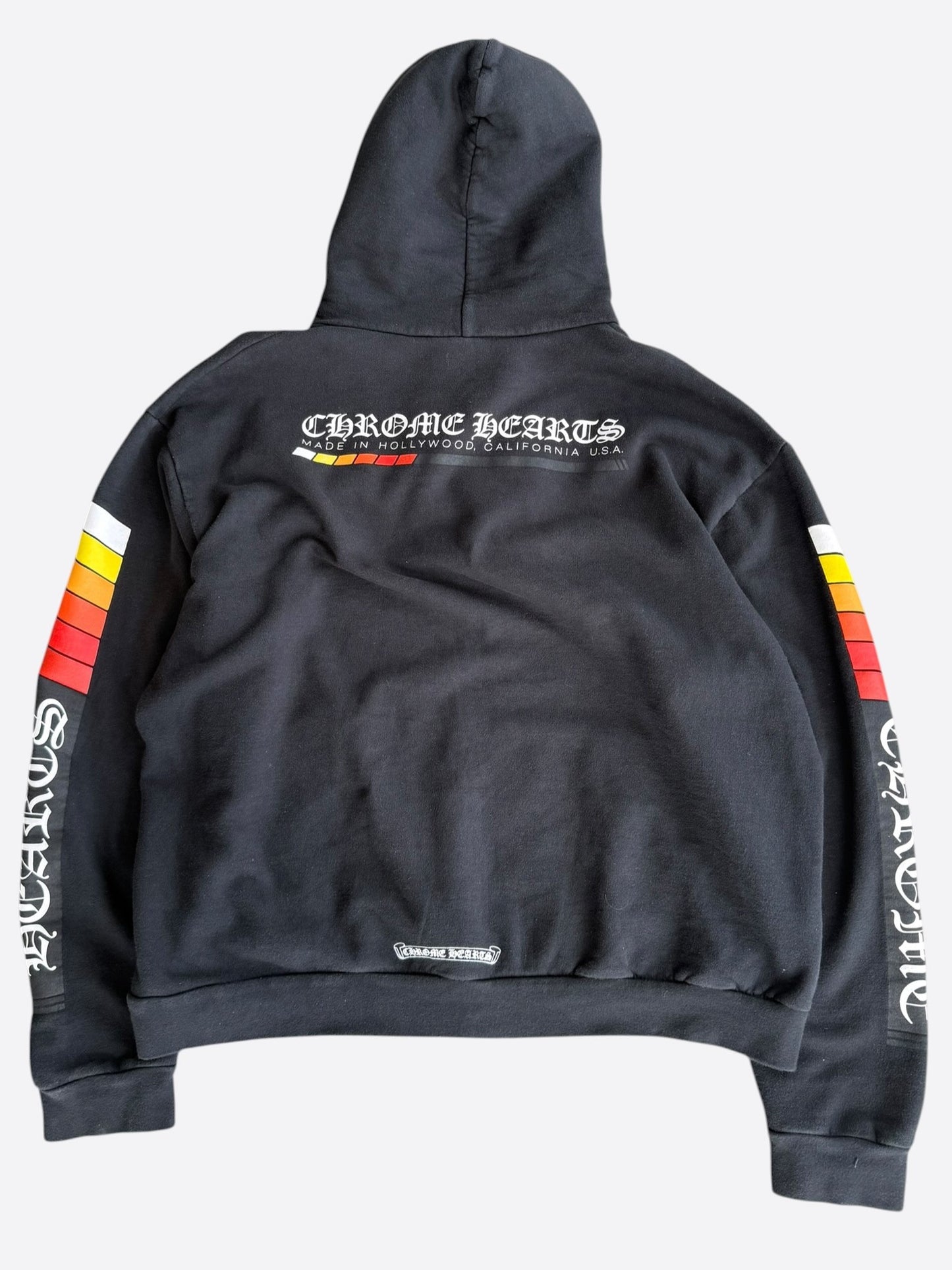 Chrome Hearts Black Racing Stripes Hoodie