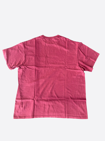 Gallery Dept Dusty Red Paint Splatter Logo T-Shirt