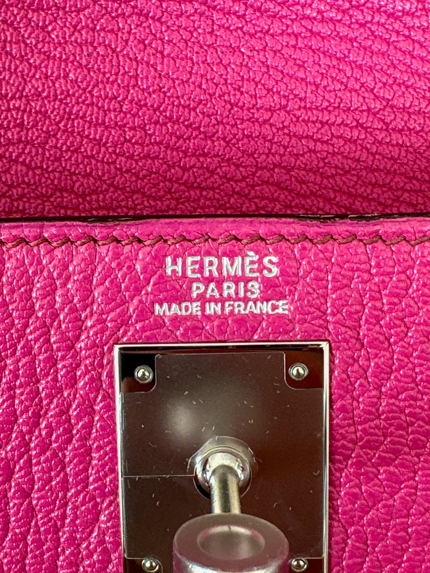 Hermes Tosca Pink Chevre Kelly 32