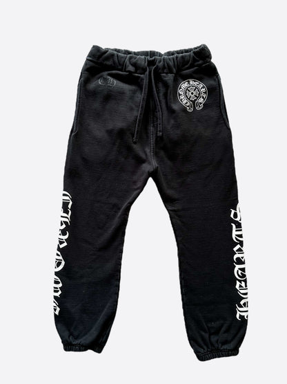 Chrome Hearts Black & White Logo Sweatpants