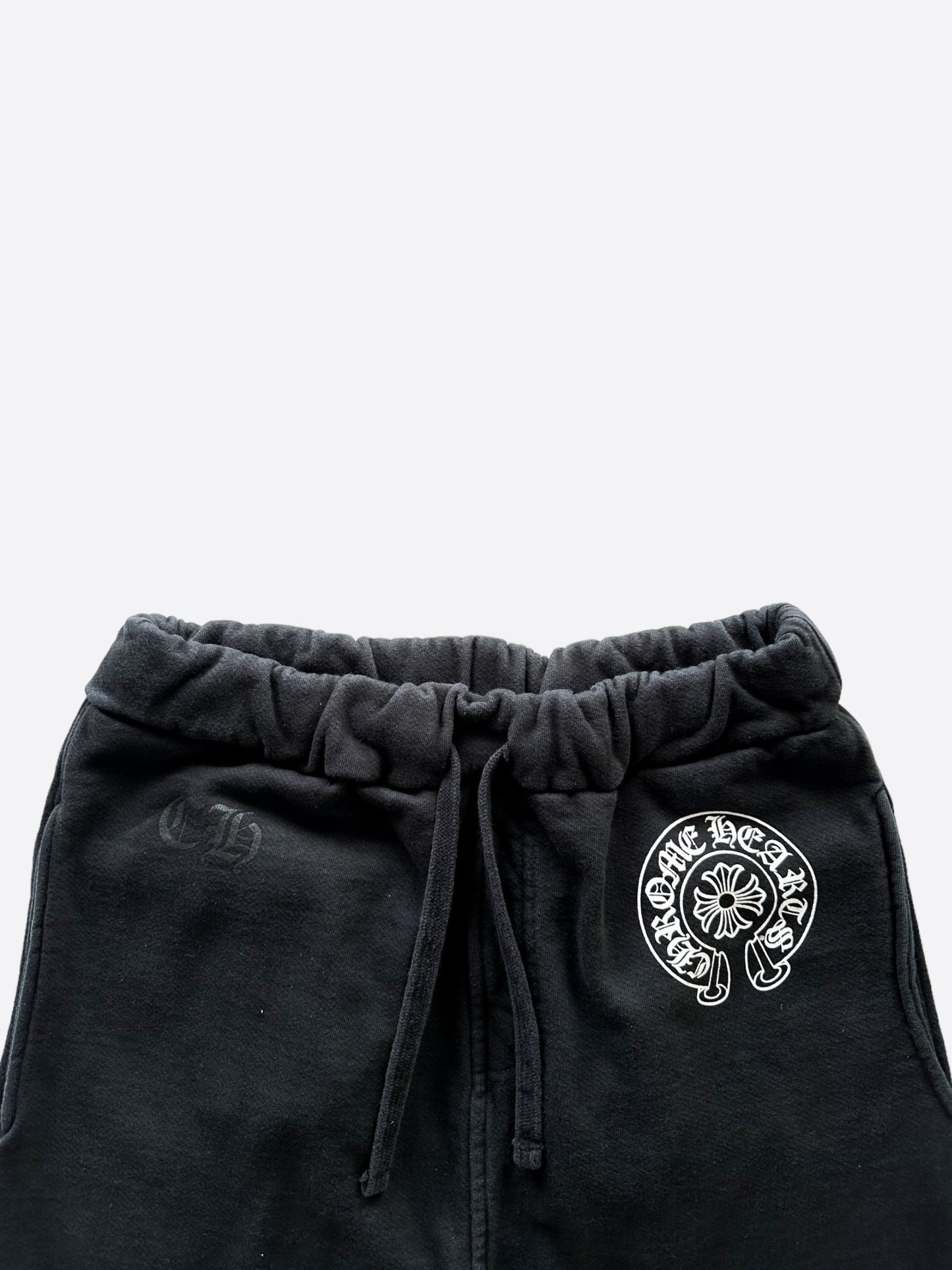 Chrome Hearts Black & White Logo Sweatpants