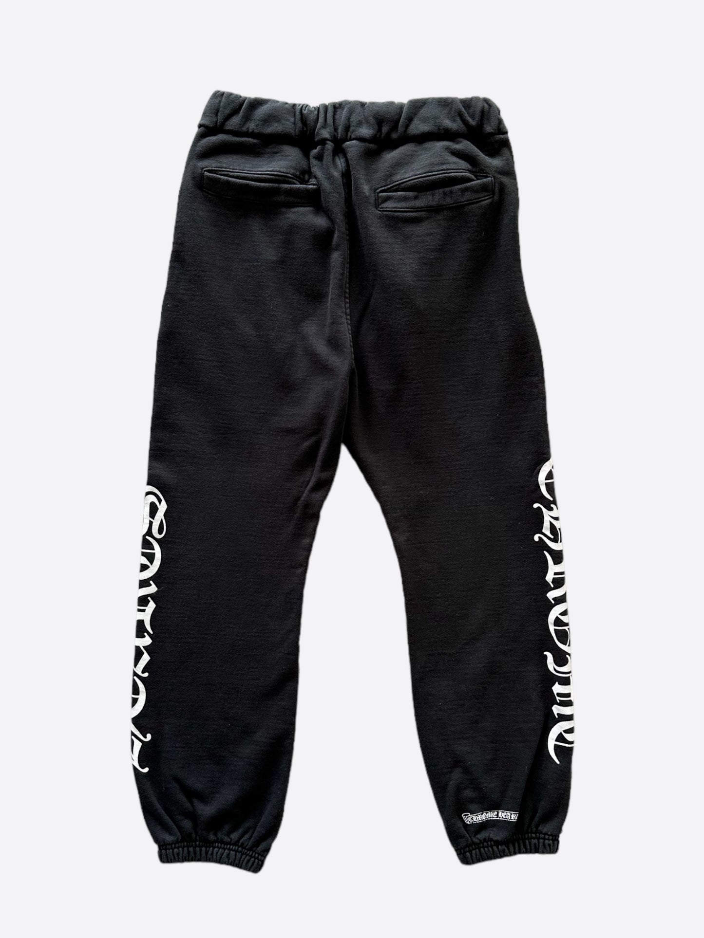 Chrome Hearts Black & White Logo Sweatpants